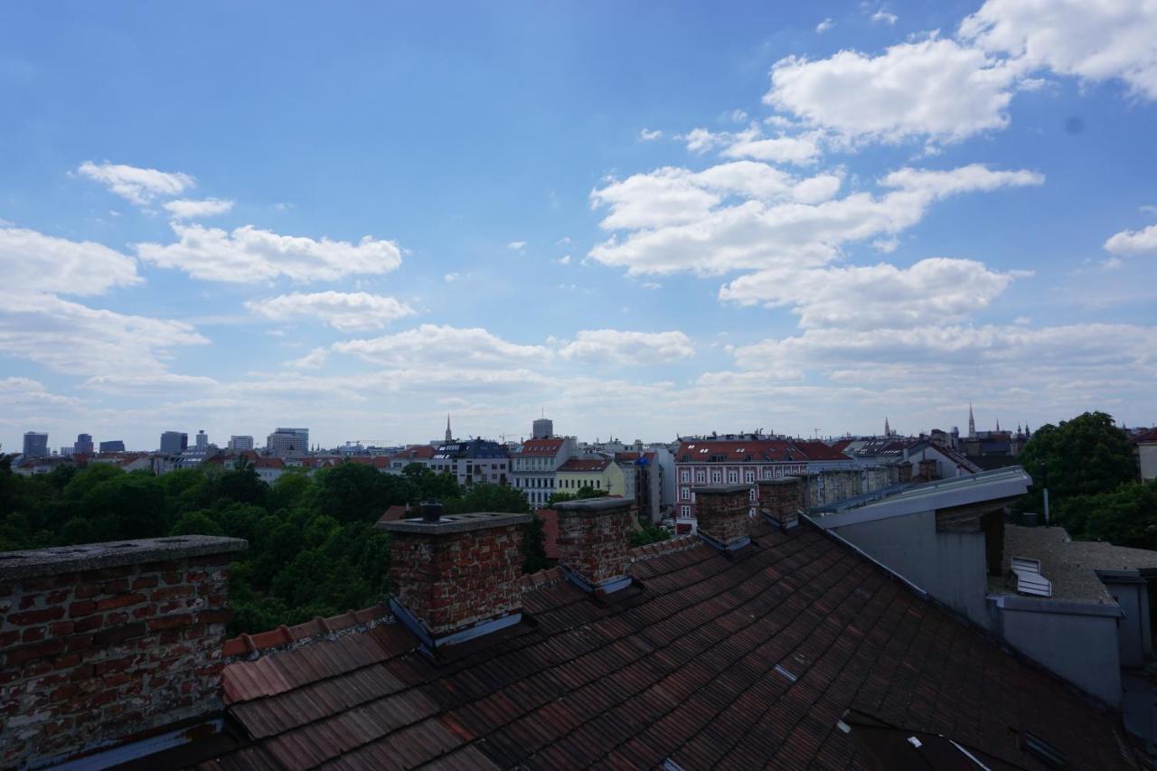Appartement Augartenblick Penthauscombo 15/16 - Blick Zum Riesenrad à Vienne Extérieur photo