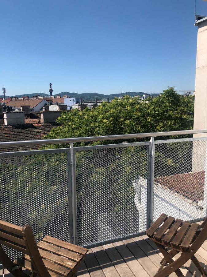 Appartement Augartenblick Penthauscombo 15/16 - Blick Zum Riesenrad à Vienne Extérieur photo
