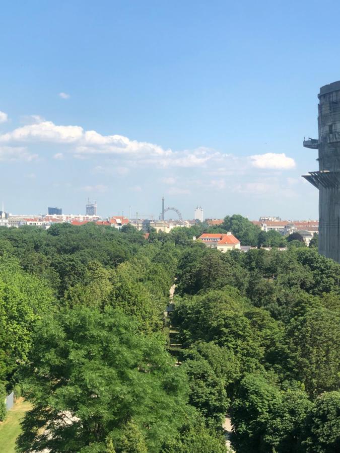 Appartement Augartenblick Penthauscombo 15/16 - Blick Zum Riesenrad à Vienne Extérieur photo