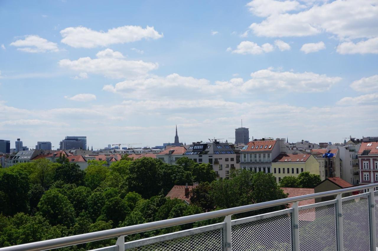 Appartement Augartenblick Penthauscombo 15/16 - Blick Zum Riesenrad à Vienne Extérieur photo