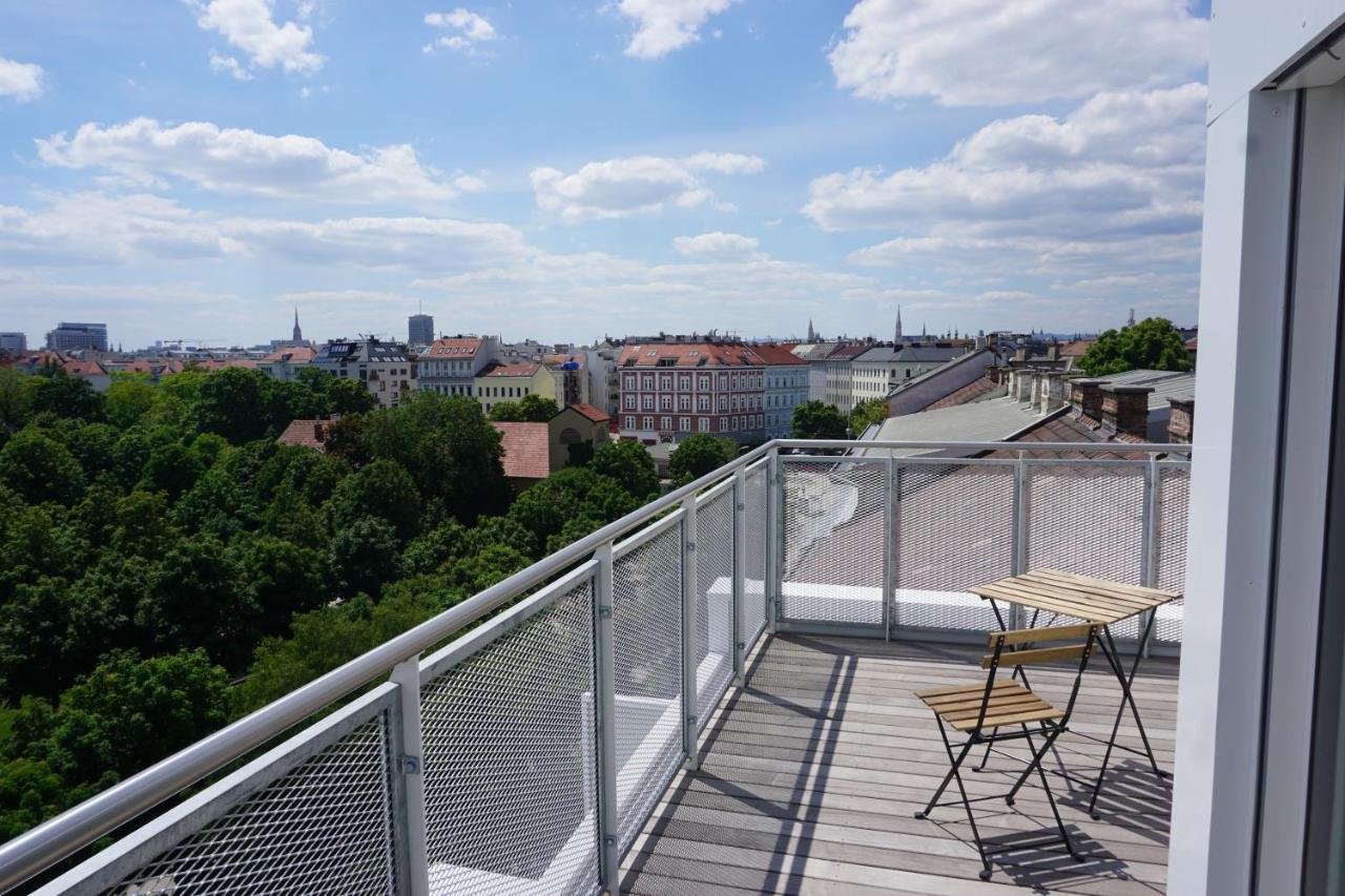 Appartement Augartenblick Penthauscombo 15/16 - Blick Zum Riesenrad à Vienne Extérieur photo
