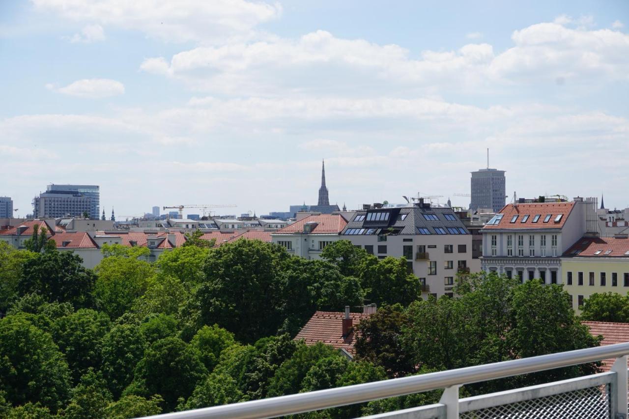 Appartement Augartenblick Penthauscombo 15/16 - Blick Zum Riesenrad à Vienne Extérieur photo