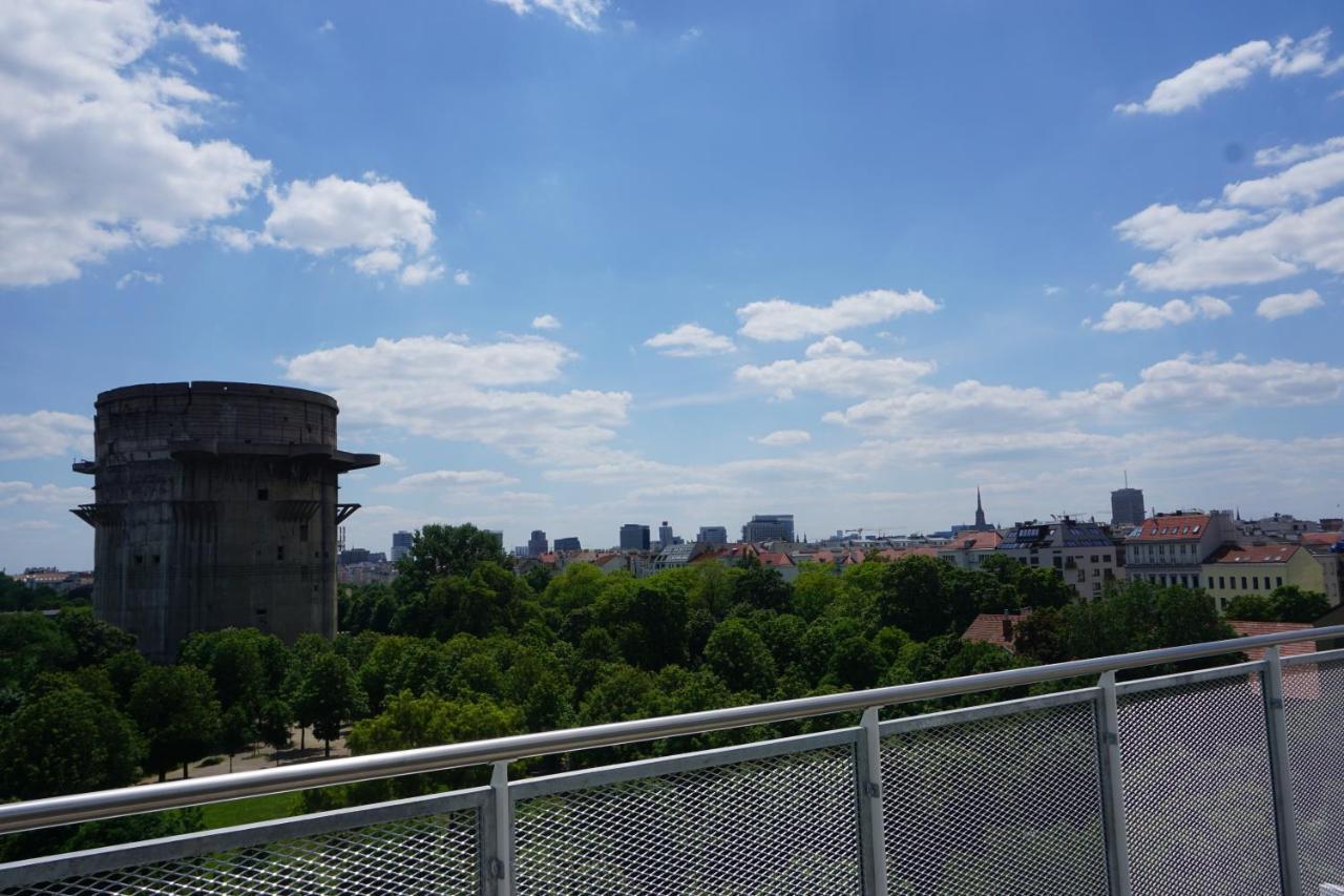 Appartement Augartenblick Penthauscombo 15/16 - Blick Zum Riesenrad à Vienne Extérieur photo