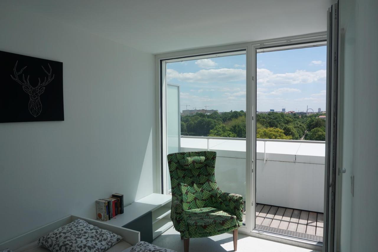 Appartement Augartenblick Penthauscombo 15/16 - Blick Zum Riesenrad à Vienne Extérieur photo