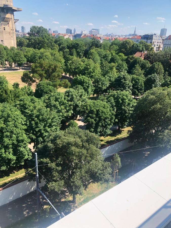 Appartement Augartenblick Penthauscombo 15/16 - Blick Zum Riesenrad à Vienne Extérieur photo