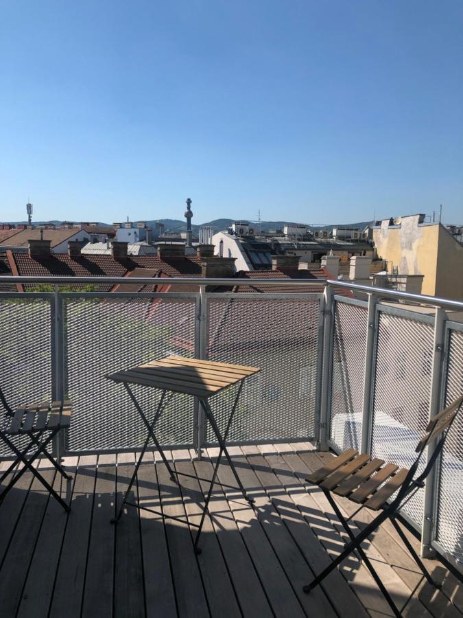Appartement Augartenblick Penthauscombo 15/16 - Blick Zum Riesenrad à Vienne Extérieur photo