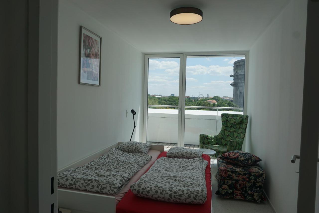 Appartement Augartenblick Penthauscombo 15/16 - Blick Zum Riesenrad à Vienne Extérieur photo