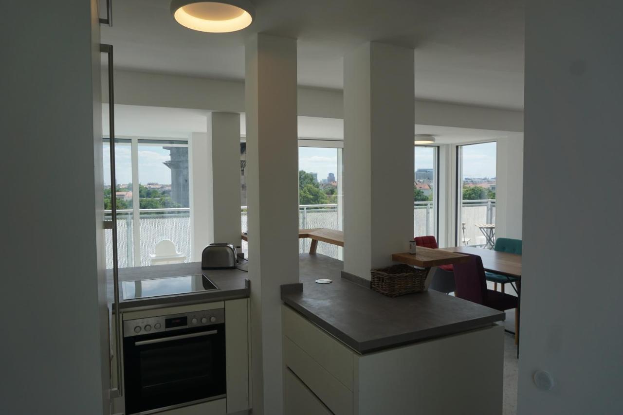 Appartement Augartenblick Penthauscombo 15/16 - Blick Zum Riesenrad à Vienne Extérieur photo