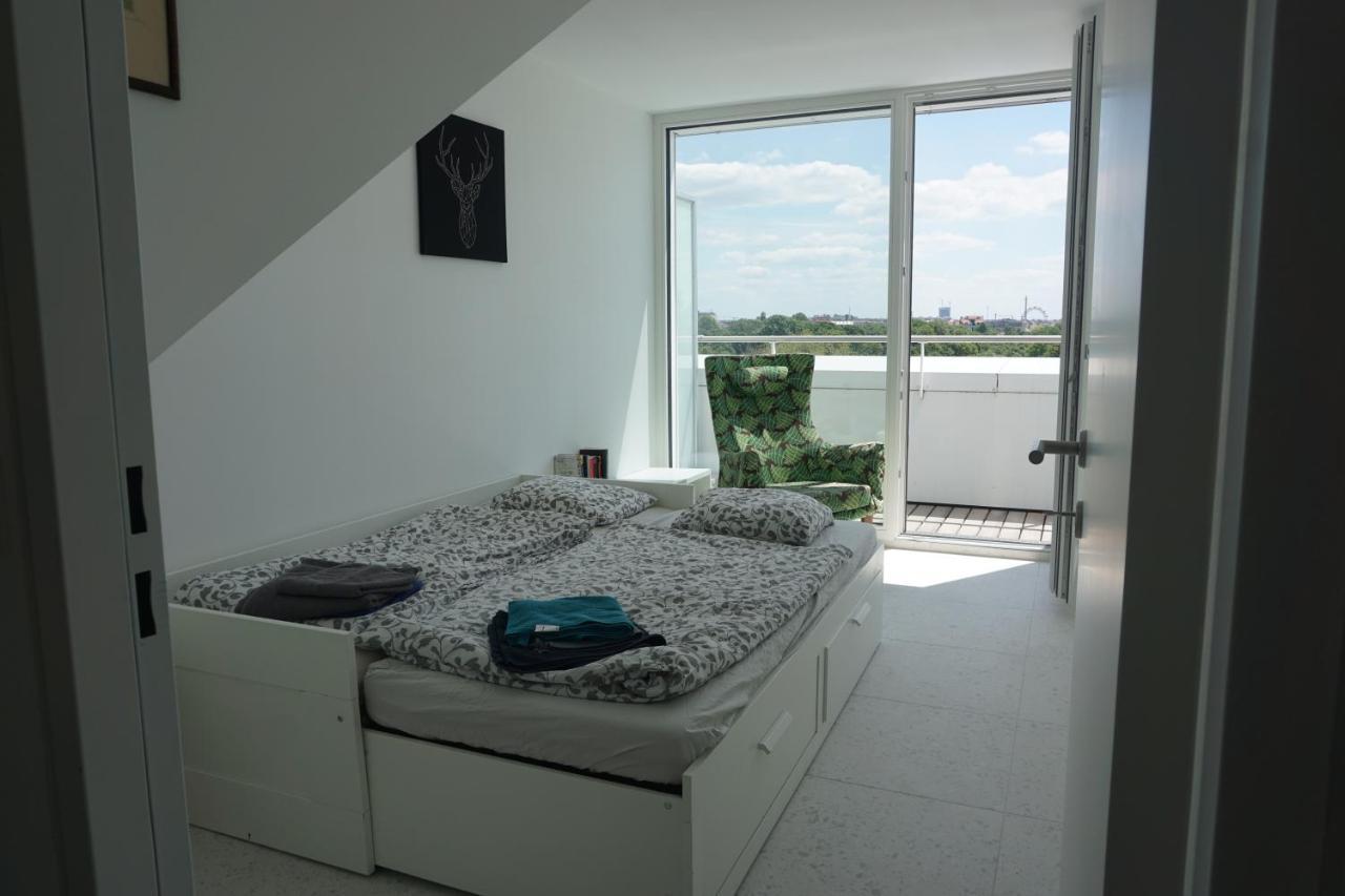 Appartement Augartenblick Penthauscombo 15/16 - Blick Zum Riesenrad à Vienne Extérieur photo
