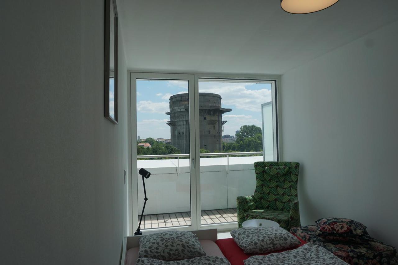 Appartement Augartenblick Penthauscombo 15/16 - Blick Zum Riesenrad à Vienne Extérieur photo